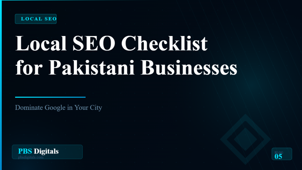 Local SEO for Businesses — PBS Digitals Blog