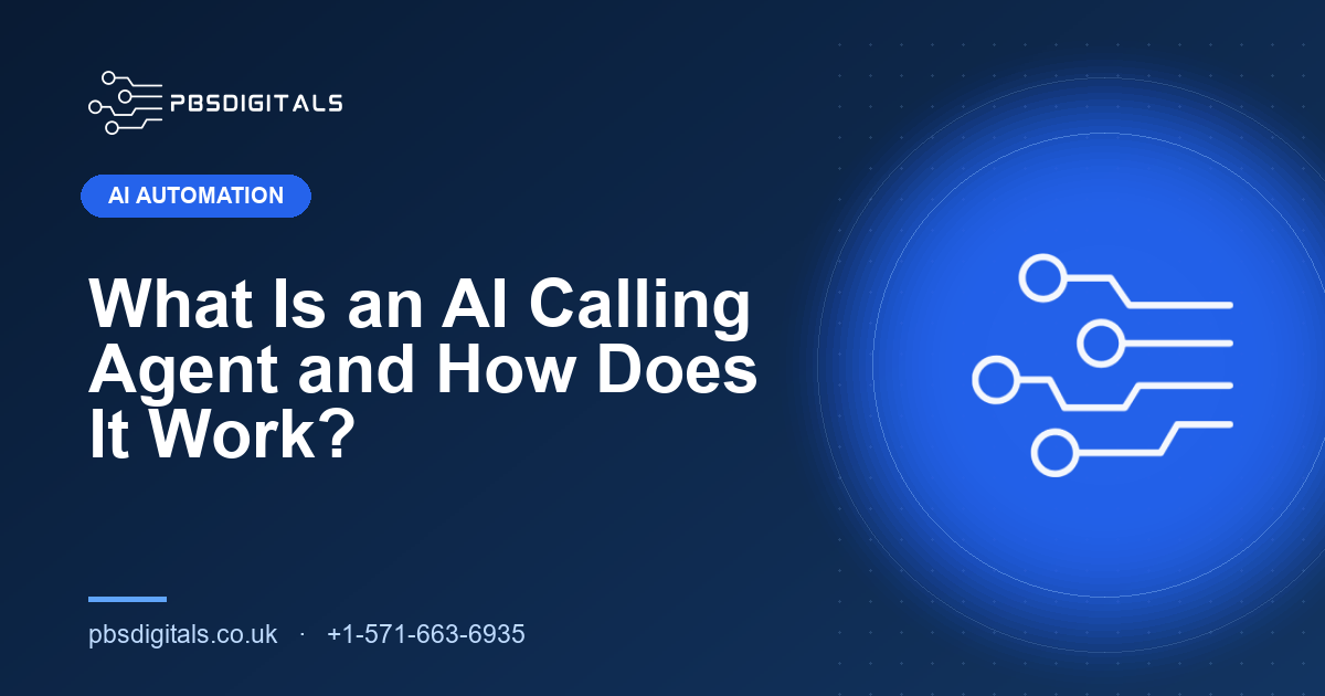 What Is an AI Calling Agent and How Does It Work? — PBS Digitals